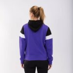 Joma 82P4R2019 أرجواني أسود أبيض طاقم سترة مقنعين رابعا نحيف - Image 4