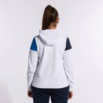 Joma 82P4R2022 الأبيض الأزرق الملكي الأزرق الداكن طاقم سترة مقنعين v نحيف - Image 5
