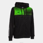 Joma 82P4R2047 أسود أخضر نيون سترة مقنعين صديقة للبيئة سوبرنوفا نحيف