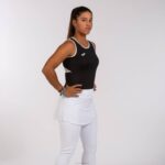 Joma 82P4R2074 أسود أبيض كسر أعلى الخزان نحيف - Image 3