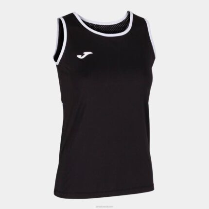 Joma 82P4R2074 أسود أبيض كسر أعلى الخزان نحيف