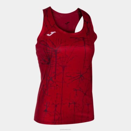 Joma 82P4R2075 أحمر دبابة النخبة التاسع نحيف
