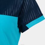 Joma 82P4R2082 الفلورسنت الفيروز الأزرق الداكن قميص قصير الأكمام مونتريال نحيف - Image 13