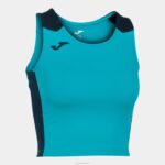 Joma 82P4R2123 الفلورسنت الفيروز الأزرق الداكن سجل أعلى الخزان الثاني نحيف