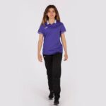 Joma 82P4R2125 أبيض أرجواني بطولة قميص بولو قصير الاكمام vi نحيف - Image 4