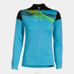 Joma 82P4R2131 الفلورسنت الفيروز الأسود قميص من النوع الثقيل النخبة x نحيف - Image 7