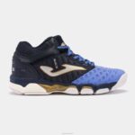 Joma 82P4R2156 الأزرق الداكن الأزرق الملكي أحذية الكرة الطائرة v.block 23 نحيف