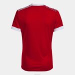 Joma 82P4R2158 احمر ابيض قميص بأكمام قصيرة مستعر أعظم صديق للبيئة نحيف - Image 2