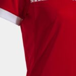 Joma 82P4R2158 احمر ابيض قميص بأكمام قصيرة مستعر أعظم صديق للبيئة نحيف - Image 4