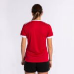 Joma 82P4R2158 احمر ابيض قميص بأكمام قصيرة مستعر أعظم صديق للبيئة نحيف - Image 6