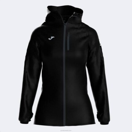 Joma 82P4R2176 أسود سترة واقية r- درب الطبيعة نحيف