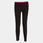 Joma 82P4R2183 الفوشيه الأسود لباس ضيق طويل الأسد نحيف - Image 2