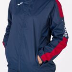 Joma 82P4R2191 الأزرق الداكن الأحمر بطولة سترة المطر الرابع نحيف - Image 2