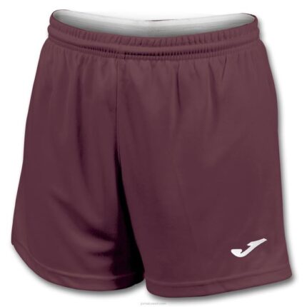 Joma 82P4R2193 بورجوندي شورت باريس الثاني نحيف