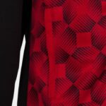 Joma 82P4R2197 أسود أحمر سترة سوبرنوفا مقنعين III نحيف - Image 4
