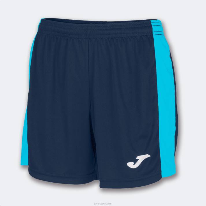 joma_82p4r2198_d8a7d984d8a3d8b2d8b1d982_d8a7d984d8afd8a7d983d986_d8a7d984d981d98ad8b1d988d8b2_d8a7d984d981d984d988d8b1d98ad8b3.jpg Joma 82P4R2198 الأزرق الداكن الفيروز الفلوريسنت شورت ماكسي نحيف - Image 1