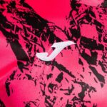 Joma 82P4R219 نيون وردي أسود قميص قصير الأكمام أسد رجال - Image 3