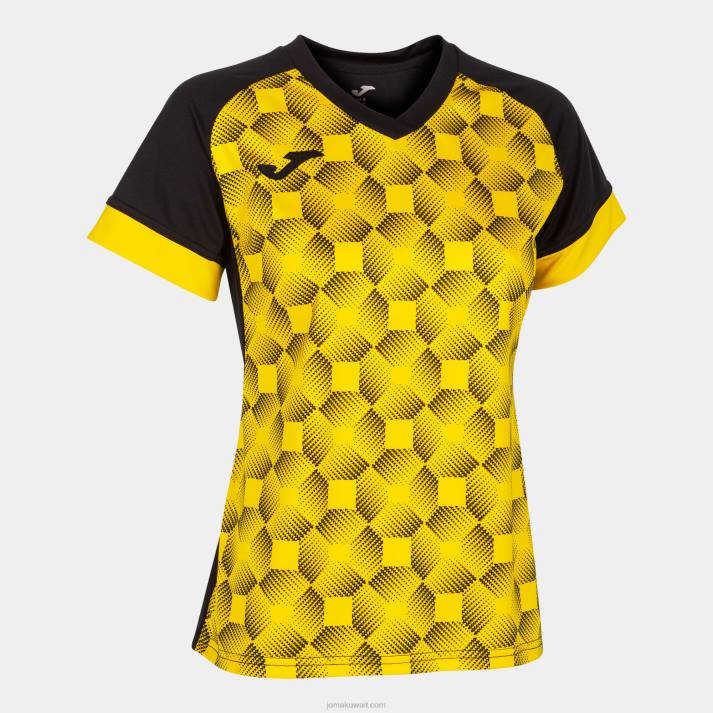 joma_82p4r2200_d8a3d8b5d981d8b1_d985d8b3d988d8af_d982d985d98ad8b5_d8a8d8a3d983d985d8a7d985_d982d8b5d98ad8b1d8a9_d8b3d988d8a8d8.jpg Joma 82P4R2200 أصفر مسود قميص بأكمام قصيرة سوبر نوفا iii نحيف - Image 1