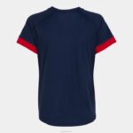 Joma 82P4R2201 الأزرق الداكن الأحمر قميص بأكمام قصيرة سوبر نوفا iii نحيف - Image 2