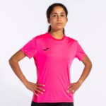 Joma 82P4R2202 الفلورسنت الوردي قميص قصير الأكمام الفائز الثاني نحيف - Image 2