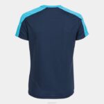 Joma 82P4R2228 الأزرق الداكن الفيروز الفلوريسنت قميص البطولة البيئية قصيرة الأكمام نحيف - Image 6