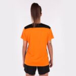 Joma 82P4R2235 برتقالي أسود بطولة قميص قصير الأكمام سادسا نحيف - Image 3