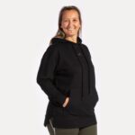 Joma 82P4R2248 أسود دافني سترة مقنعين نحيف - Image 7