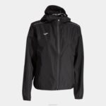 Joma 82P4R2265 أسود سترة المطر ليلة نحيف