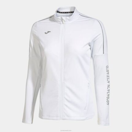Joma 82P4R2269 أبيض سترة r-city نحيف