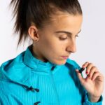 Joma 82P4R2283 الفيروز الفلوري Rainjacket مونتريال نحيف - Image 10