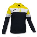 Joma 82P4R2309 أسود أصفر أبيض طاقم سترة مقنعين رابعا نحيف