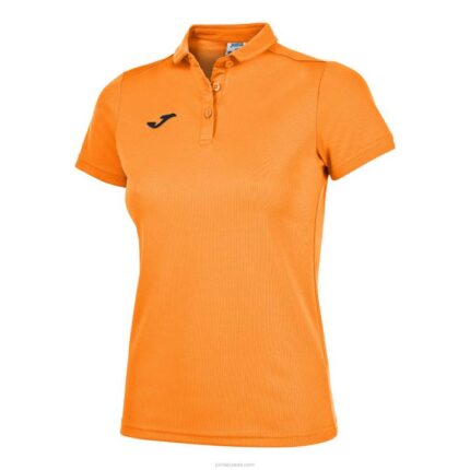 Joma 82P4R2323 الفلورسنت البرتقالي قميص بولو قصير الأكمام هواية نحيف