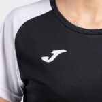 Joma 82P4R2329 أسود أبيض قميص بأكمام قصيرة أكاديمية رابعا نحيف - Image 5