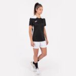 Joma 82P4R2339 أسود أبيض بطولة قميص قصير الأكمام سادسا نحيف - Image 7