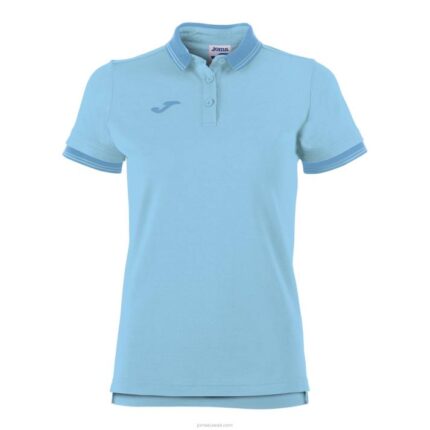 Joma 82P4R2348 السماء الزرقاء قميص بولو قصير الأكمام Bali II نحيف