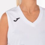 Joma 82P4R2356 أبيض تي شيرت بلا أكمام كانشا ​​الثالث نحيف - Image 3