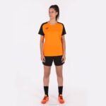 Joma 82P4R2369 برتقالي أسود قميص بأكمام قصيرة أكاديمية رابعا نحيف - Image 4