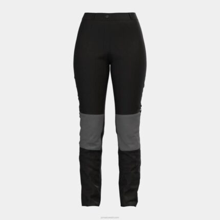 Joma 82P4R2397 أسود مستكشف السراويل الطويلة نحيف