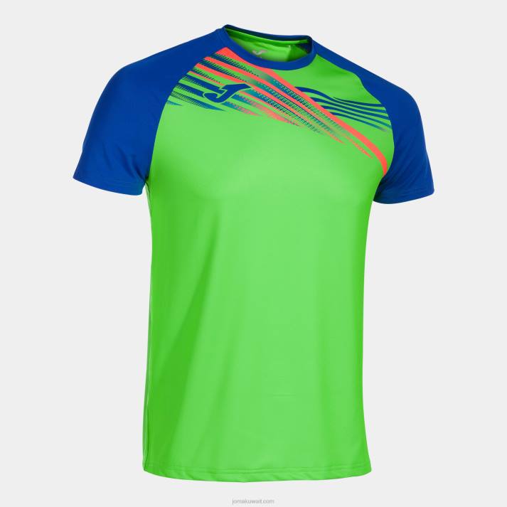 joma_82p4r239_d8a7d984d981d984d988d8b1d8b3d986d8aa_d8a7d984d8a3d8aed8b6d8b1_d988d8a7d984d8a3d8b2d8b1d982_d8a7d984d985d984d983.jpg Joma 82P4R239 الفلورسنت الأخضر والأزرق الملكي قميص قصير الأكمام النخبة x رجال - Image 1