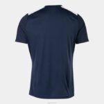 Joma 82P4R240 الأزرق الداكن الأبيض قميص بطولة قصيرة الأكمام السابع رجال - Image 2
