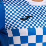 Joma 82P4R241 أزرق ملكي أبيض قميص بأكمام قصيرة العلم iii رجال - Image 7