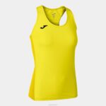 Joma 82P4R2422 أصفر أعلى الدبابة r الفائز نحيف