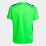 Joma 82P4R242 نيون أخضر أسود قميص بطولة قصيرة الأكمام السابع رجال - Image 2