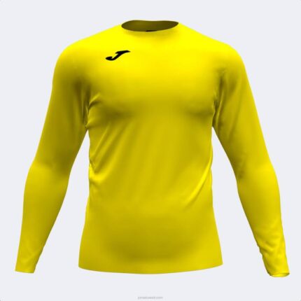 Joma 82P4R2451 أصفر قميص بأكمام طويلة من أكاديمية براما