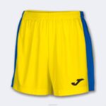 Joma 82P4R2459 أصفر أزرق ملكي شورت ماكسي نحيف