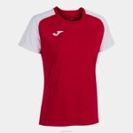Joma 82P4R2465 احمر ابيض قميص بأكمام قصيرة أكاديمية رابعا نحيف - Image 8