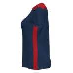 Joma 82P4R2472 الأزرق الداكن الأحمر بطولة قميص قصير الأكمام سادسا نحيف - Image 2