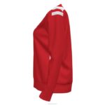 Joma 82P4R2475 احمر ابيض بطولة السترات السادس نحيف - Image 2