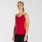 Joma 82P4R2480 احمر اصفر أعلى سجل للدبابات الثاني نحيف - Image 2