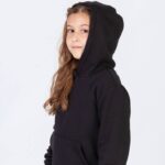 Joma 82P4R2483 أسود سترة مقنعين مونتانا نحيف - Image 6